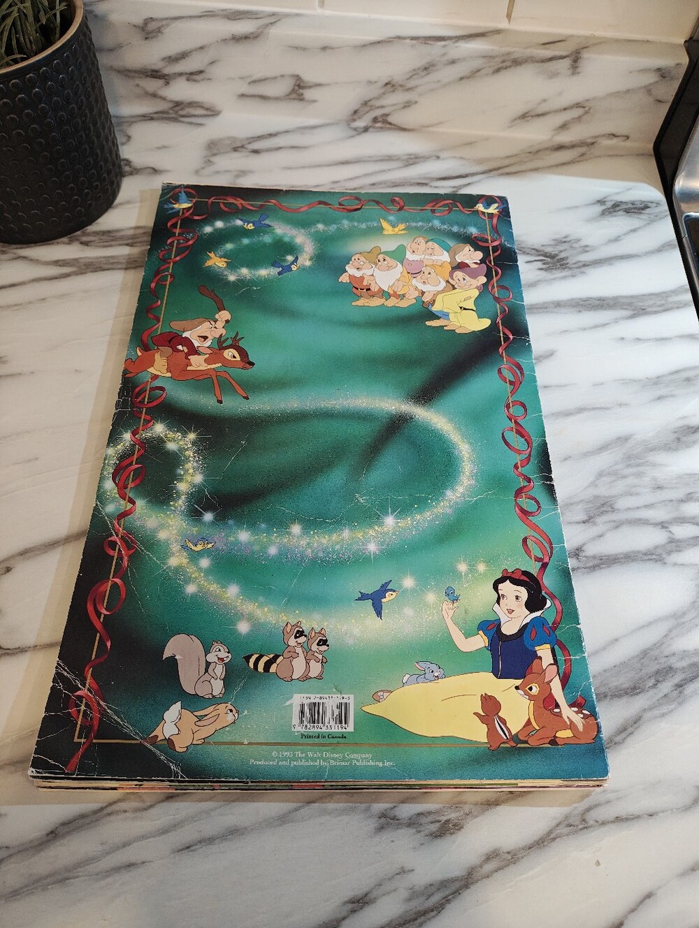 Vintage Disney Treasure Chest Giant Storybooks Set of 4 - Picture 3 of 9